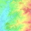 Mapa topográfico Niederstedem, altitud, relieve