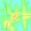 Mapa topográfico Chamizo, altitud, relieve
