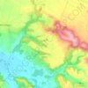 Mapa topográfico Mant, altitud, relieve
