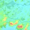 Mapa topográfico Boa Esperança, altitud, relieve