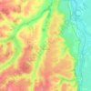 Mapa topográfico Luneau, altitud, relieve