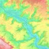 Mapa topográfico 60250, altitud, relieve
