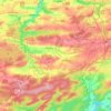 Mapa topográfico 5630, altitud, relieve