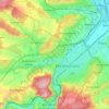 Mapa topográfico 55545, altitud, relieve