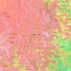 Mapa topográfico ཟུང་ཆུ་རྫོང་ 松潘县, altitud, relieve