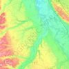 Mapa topográfico 31330, altitud, relieve