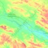 Mapa topográfico Belmez, altitud, relieve