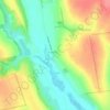 Mapa topográfico Плоское, altitud, relieve