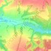 Mapa topográfico Писарівка, altitud, relieve