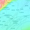 Mapa topográfico 临河区 ᠯᠢᠨᠾᠧ ᠲᠣᠭᠣᠷᠢᠭ, altitud, relieve