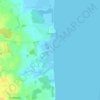 Mapa topográfico Damp, altitud, relieve