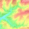 Mapa topográfico Mametz, altitud, relieve