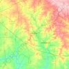 Mapa topográfico Akkalkot, altitud, relieve