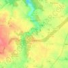 Mapa topográfico Bouglainval, altitud, relieve