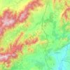 Mapa topográfico Río Lozoya, altitud, relieve