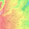 Mapa topográfico Zona 19, altitud, relieve