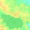 Mapa topográfico Storm Lake, altitud, relieve