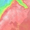 Mapa topográfico Barretaine, altitud, relieve