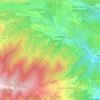 Mapa topográfico Le Vivier, altitud, relieve