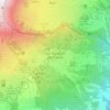 Mapa topográfico SIC Canalone del Tripodo, altitud, relieve