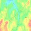 Mapa topográfico Tassagh, altitud, relieve
