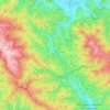 Mapa topográfico Obdach, altitud, relieve