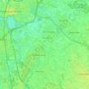 Mapa topográfico Sint-Michielsgestel, altitud, relieve