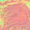 Mapa topográfico Provincia de Alto Badajshán, altitud, relieve