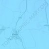 Mapa topográfico сельское поселение Село Тарумовка, altitud, relieve