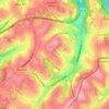 Mapa topográfico Banksville, altitud, relieve