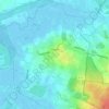 Mapa topográfico Haale, altitud, relieve