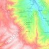 Mapa topográfico Pueblo Libre, altitud, relieve