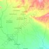 Mapa topográfico Parroquia Calabozo, altitud, relieve