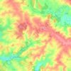 Mapa topográfico Flaignes-Havys, altitud, relieve