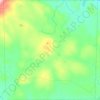 Mapa topográfico T1 R13 WELS, altitud, relieve