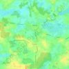 Mapa topográfico Satrup, altitud, relieve
