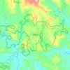 Mapa topográfico El Bale, altitud, relieve