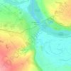 Mapa topográfico городское поселение Камень-на-Оби, altitud, relieve