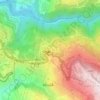 Mapa topográfico Aaraiya, altitud, relieve