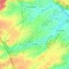 Mapa topográfico Ecques, altitud, relieve