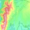 Mapa topográfico Trasvase Entrepeñas–Buendía, altitud, relieve