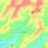 Mapa topográfico Levergies, altitud, relieve