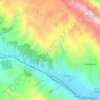 Mapa topográfico Saylla, altitud, relieve