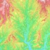 Mapa topográfico Navàs, altitud, relieve