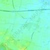 Mapa topográfico Bouzonville-aux-Bois, altitud, relieve