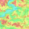 Mapa topográfico 93077, altitud, relieve