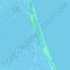 Mapa topográfico el Palmar, altitud, relieve