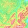 Mapa topográfico UNESCO Biosphäre Entlebuch, altitud, relieve