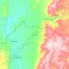 Mapa topográfico Momax, altitud, relieve