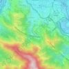 Mapa topográfico Errekalde, altitud, relieve